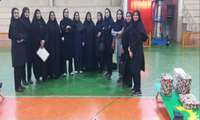 مسابقات ورزشی ویژه بانوان شاغل در ادارات شهرستان آران و بیدگل برگزار گردید